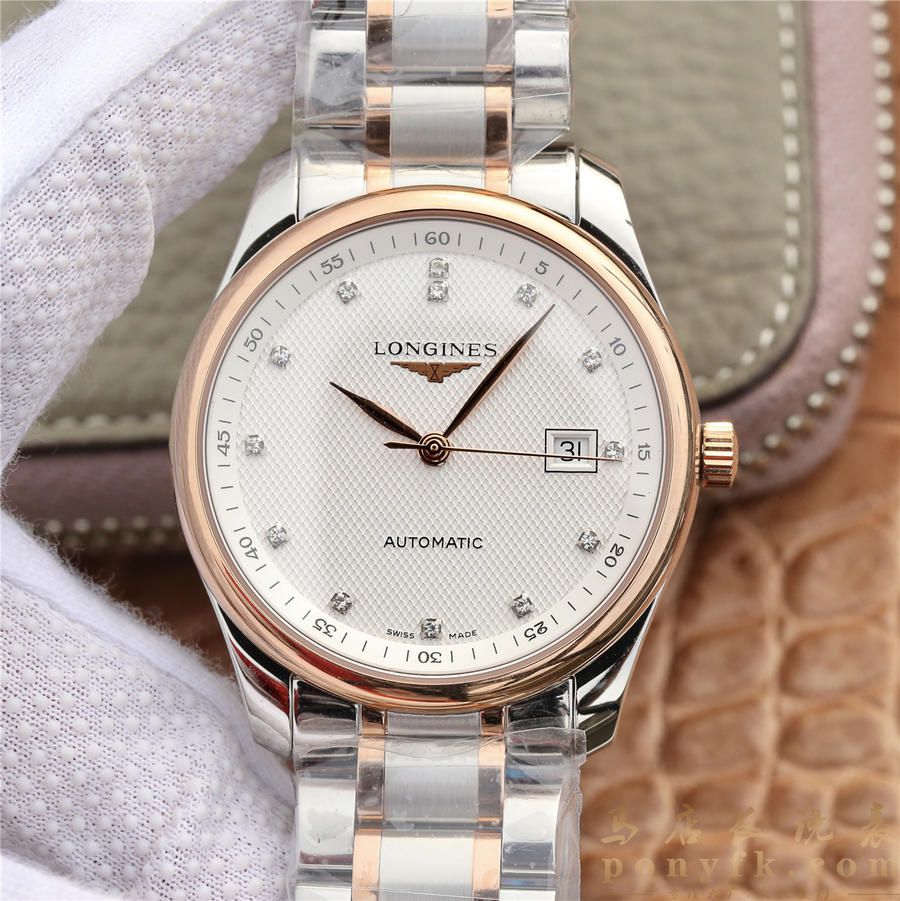 V9厂浪琴名匠三针间金款40mm 海欧2892_马店长说表